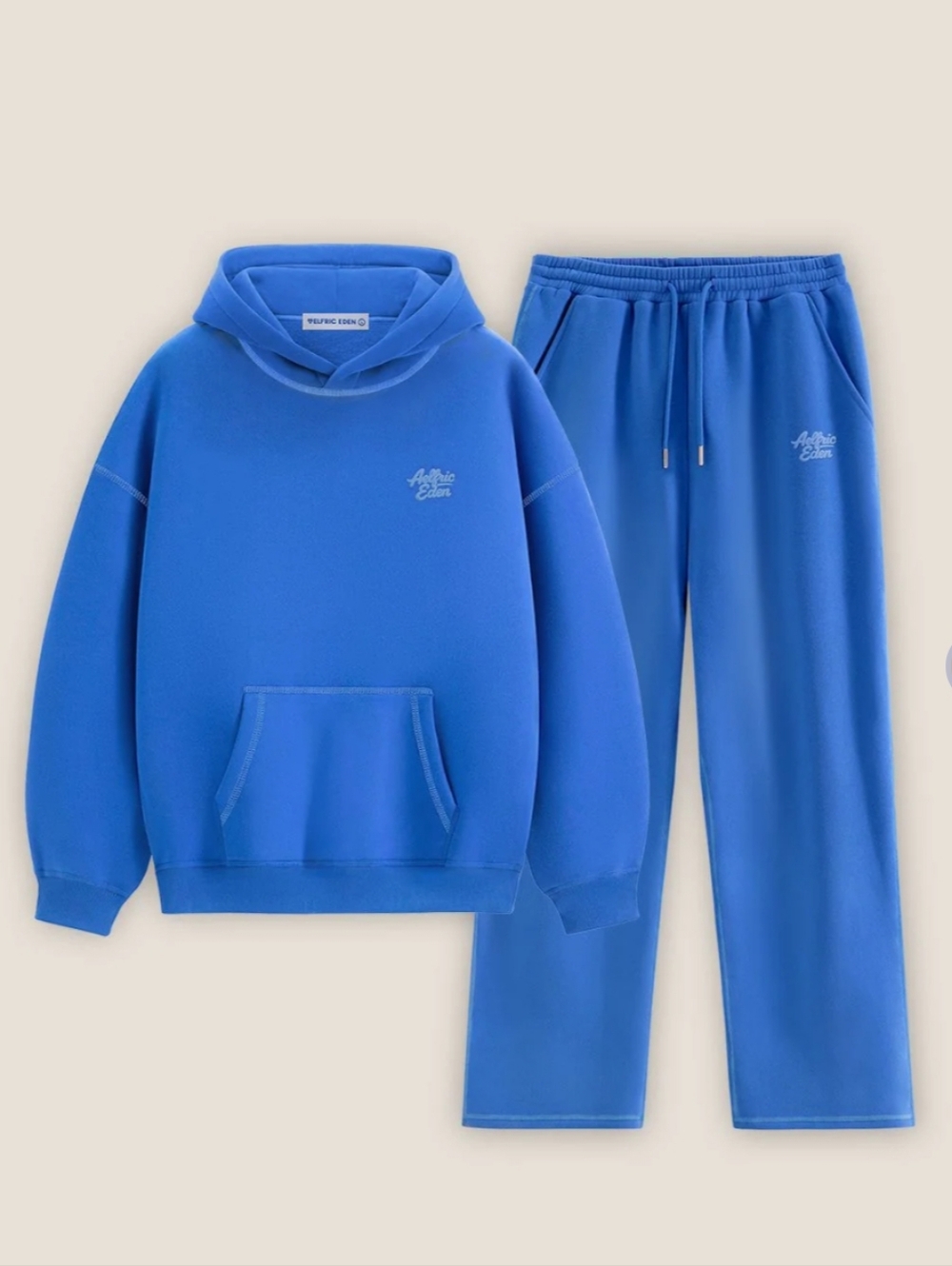 Aelfric Eden Royal Blue Hoodie & Sweatpants Set